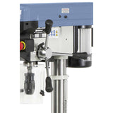 Bernardo SBM 16 Vario / 230 V Säulenbohrmaschine mit variabler Drehzahl und Laser – Bohrdurchmesser 16 mm, MT 2 Kegel, Drehzahl 400–1950 U/min, Spindel-Tisch-Abstand 690 mm, 0,60 kW 230-V-Motor, Gewicht 57 kg