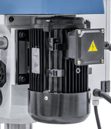 Tischbohrmaschine Bernardo DMT 25 PFV – Gewindeschneiden M20 und automatischer Bohrvorschub