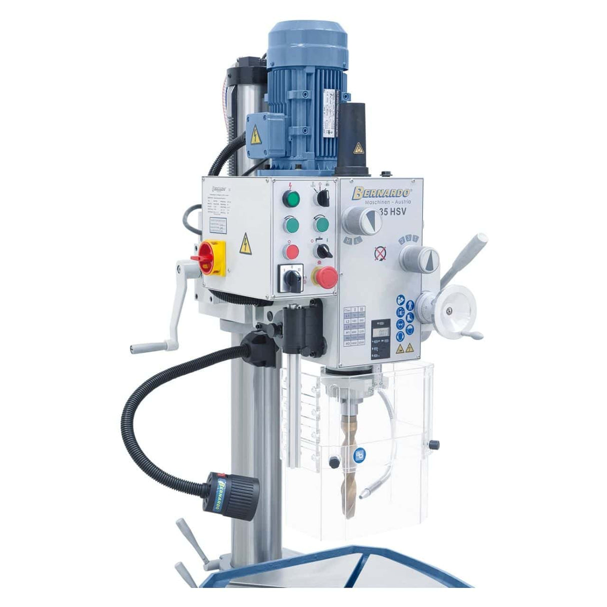 Bernardo GB 35 HSV Zahnradbohrmaschine mit Kühlmittelsystem Werkzeugmaschinenzubehör