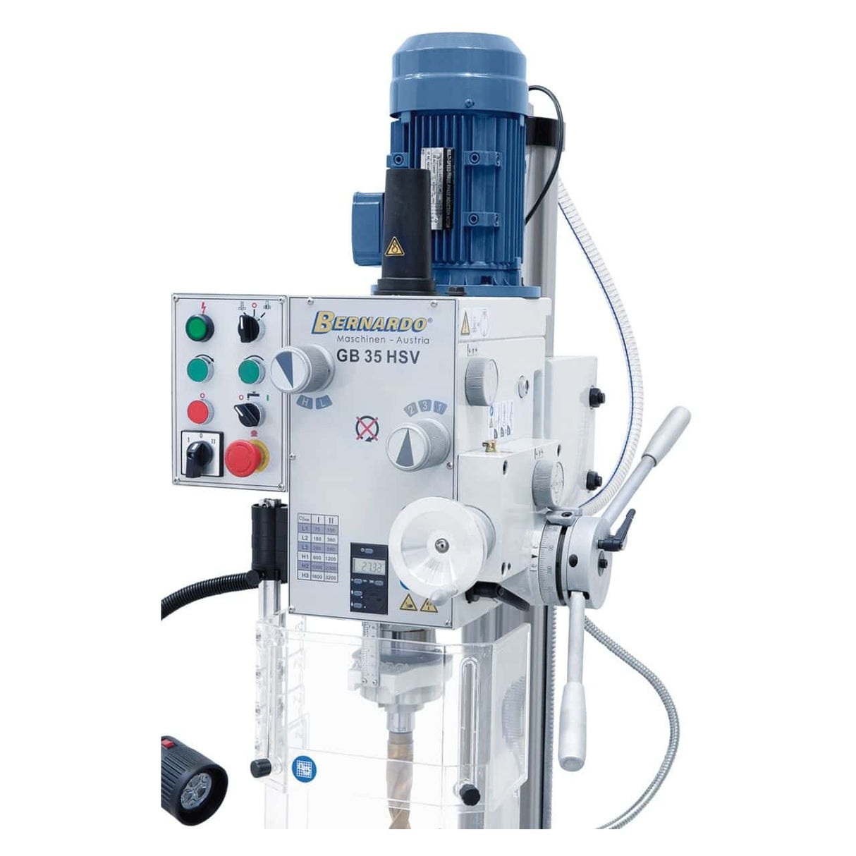Bernardo GB 35 HSV Zahnradbohrmaschine mit Kühlmittelsystem Werkzeugmaschinenzubehör