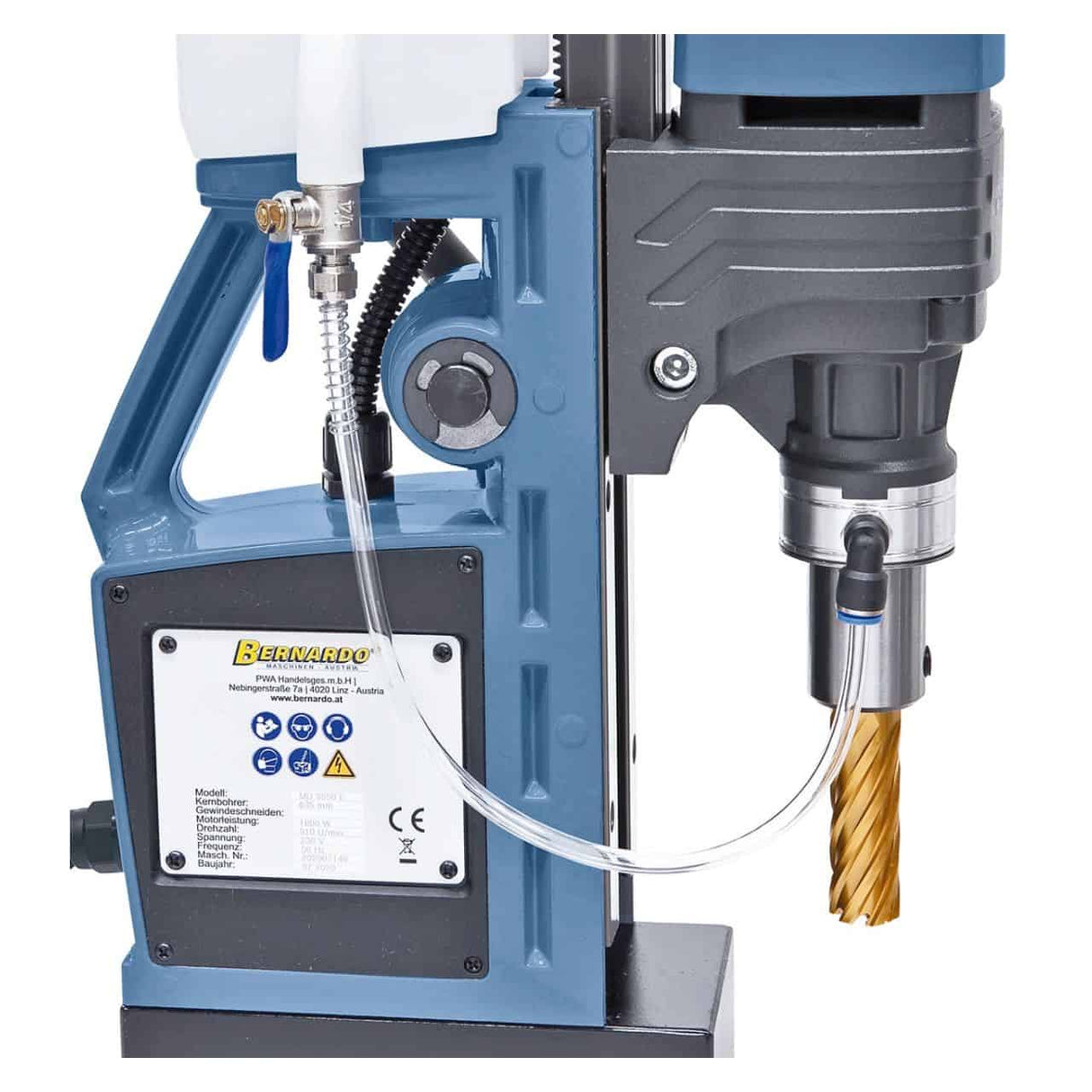 Bernardo MD 3550 E Magnetkernbohrmaschine – Ø 35 mm × 50 mm, feste Drehzahl, 1600-W-Motor, Gewicht 11 kg