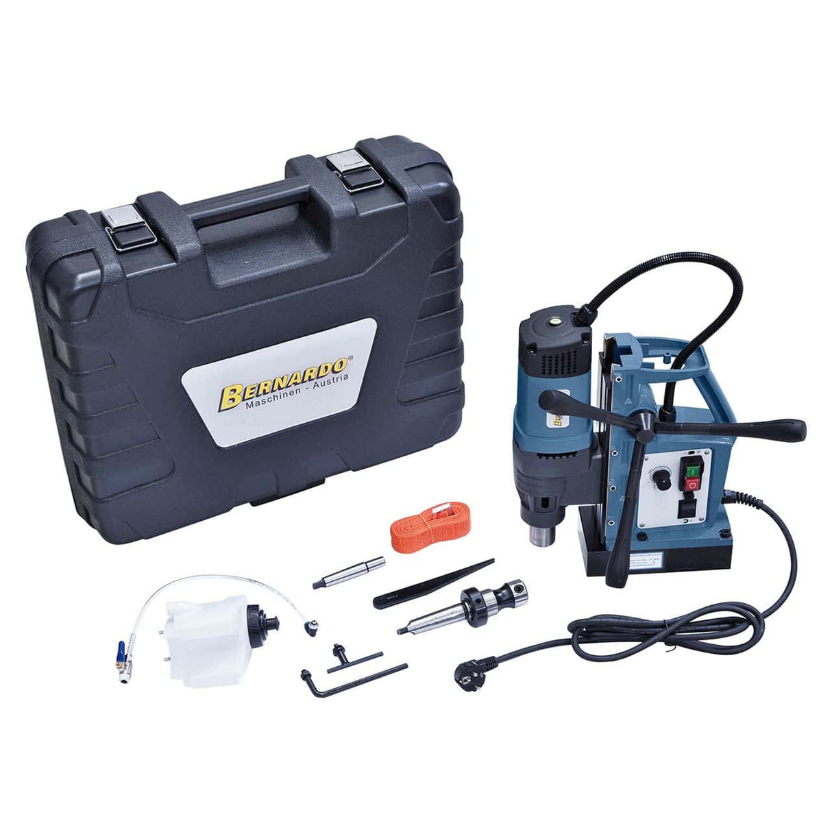Bernardo MD 9875 VD Magnetkernbohrmaschine – Ø 98 mm × 75 mm, variable Drehzahl (Variable Drive), 2180-W-Motor, Gewicht 17,5 kg