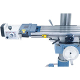 Trapano-fresatrice Bernardo BF 45 HSV Vario con inverter Delta, avanzamento automatico asse X AL 450 D