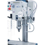 Trapano-fresatrice Bernardo BF 45 HSV Vario con inverter Delta, avanzamento automatico asse X AL 450 D