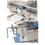 Bernardo UWF 150 V Servo-Universalfräsmaschine mit 3-Achsen-Digitalanzeige