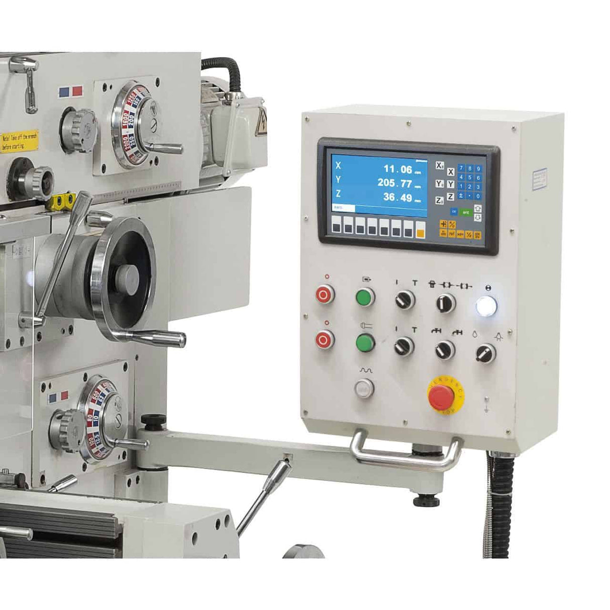 Bernardo Fräsmaschine WFM 800 – 800 mm Tisch, ISO 40