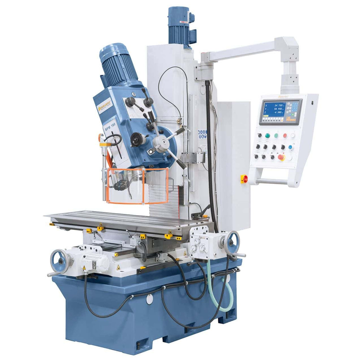 Bernardo BFM 180 Hobel- und Fräsmaschine – 1220 mm Tisch, ISO 40