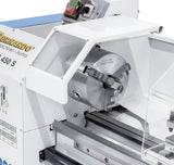 Bernardo Profi 450 S 230V Metalldrehmaschine + 5 Stück 12mm Hartmetallwerkzeuge