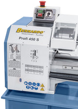 Bernardo Profi 450 S 230V Metalldrehmaschine + 5 Stück 12mm Hartmetallwerkzeuge