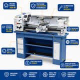 Bernardo Profi 900 Vario Metalldrehmaschine - 230 V