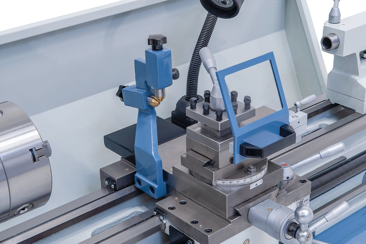 Bernardo Hobby 910 G 230V / 400V Metalldrehmaschine mit 3-Achsen-Digitalanzeige ES-12 V