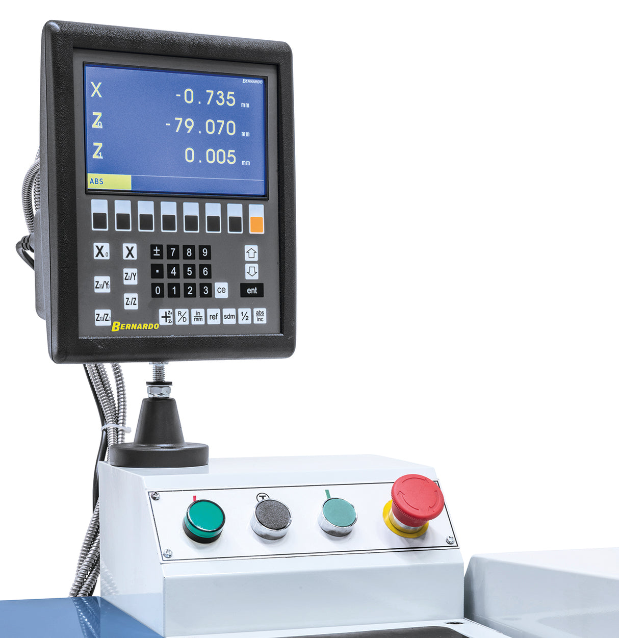 Bernardo Hobby 910 G 230V / 400V Metalldrehmaschine mit 3-Achsen-Digitalanzeige ES-12 V