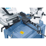 Sega a nastro portatile Bernardo Vario 150 T – 230V, telaio in alluminio pressofuso, taglio Ø 150 mm a 90°, velocità 66-85 m/min