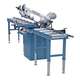 Sega a nastro orizzontale Bernardo HBS 210 Vario PRO – capacità Ø 170 mm su tondi a 90°, velocità taglio 0-90 m/min variabile, motore 1,5 kW, 230V monofase, peso 145 kg