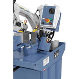 Sega a nastro orizzontale Bernardo HBS 275 Vario – 400V, telaio in ghisa, taglio Ø 225 mm a 90°, velocità variabile 20-90 m/min