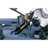 Sega a nastro orizzontale Bernardo HBS 275 Vario – 400V, telaio in ghisa, taglio Ø 225 mm a 90°, velocità variabile 20-90 m/min