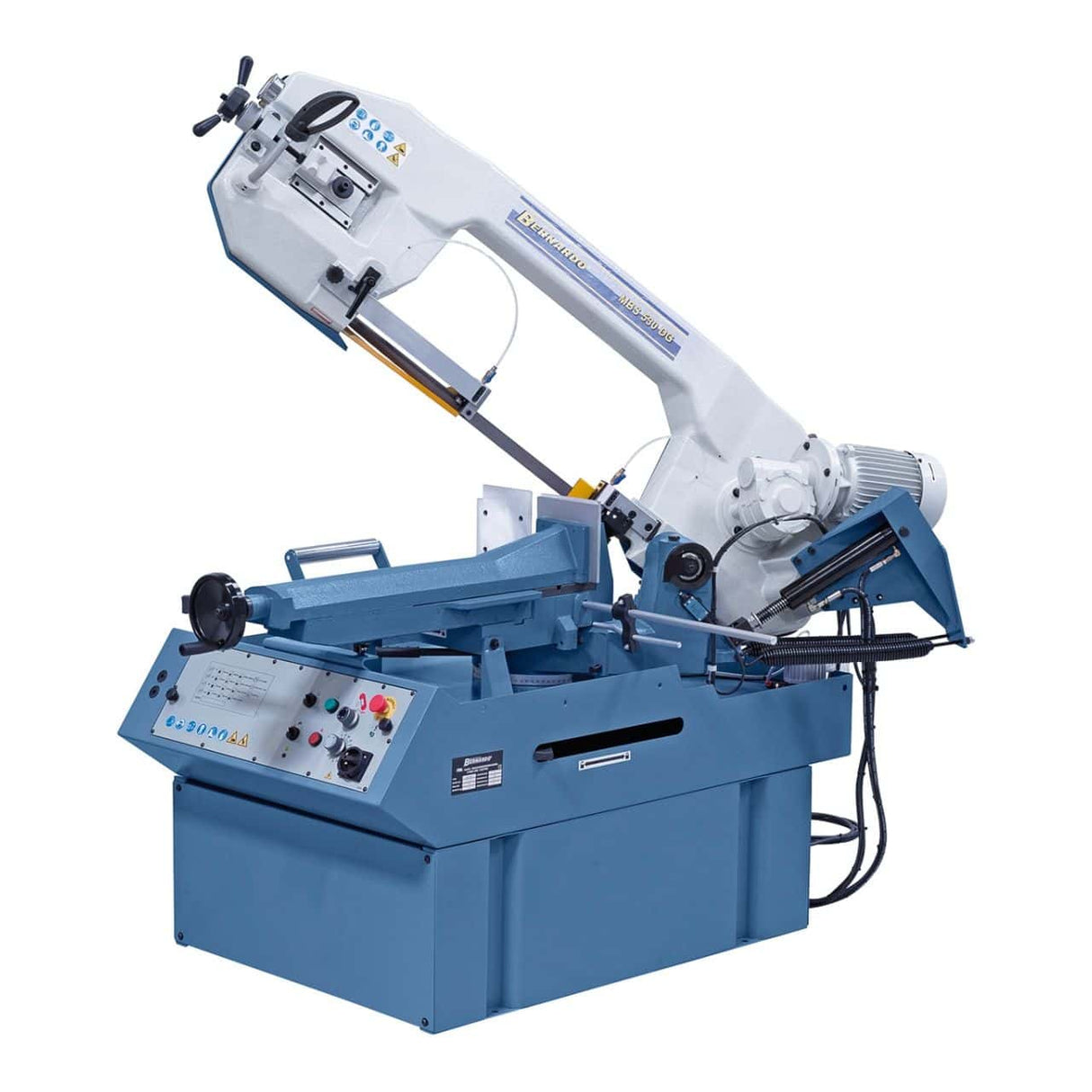Bernardo Sega a nastro con doppio taglio obliquo MBS 530 DG