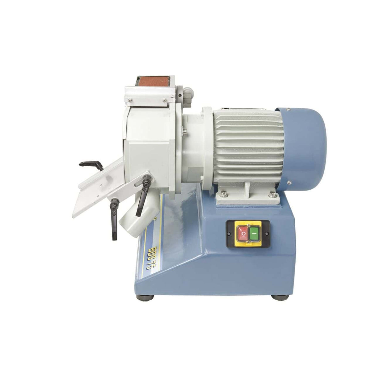 Bernardo BDS 75 Bandschleifer – 75 × 1.180 mm Schleifband, 150 mm Schleifscheibe, 1,1 kW (S1) Motor, 400 V Drehstrom, Gewicht 65 kg