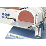 Bernardo BDS 75-2 Bandschleifer – 75 × 1.180 mm Schleifband, 150 mm Schleifscheibe, 1,5 kW (S1) Motor, 400 V Drehstrom, Gewicht 69 kg
