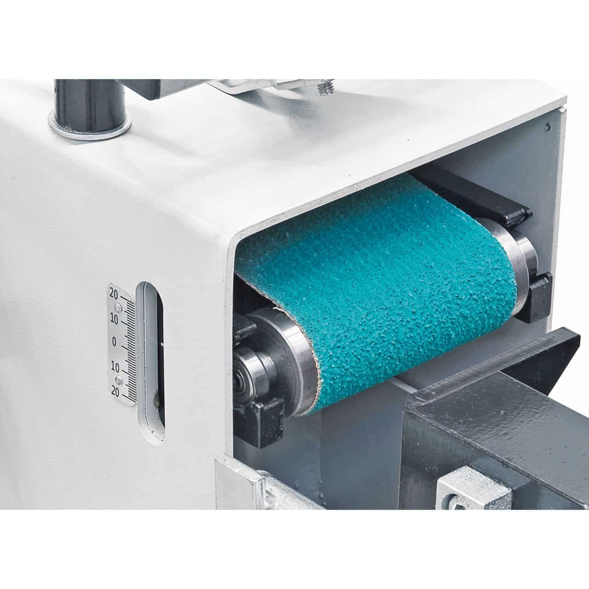Bernardo KBR 100 x 2000 Duo Bandschleifer – 100 × 2000 mm Schleifband, Rohrvorrichtung Ø 20–76 mm, 2,5 kW (S1) Motor, 400 V Drehstrom, Gewicht 148 kg