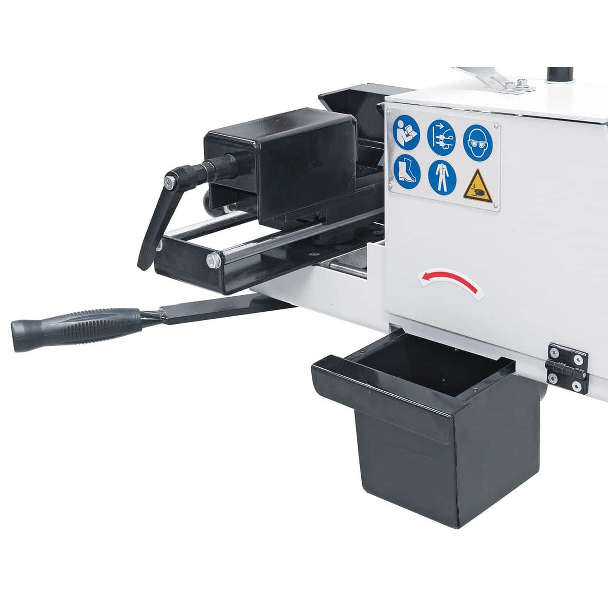 Bernardo KBR 100 x 2000 Duo Bandschleifer – 100 × 2000 mm Schleifband, Rohrvorrichtung Ø 20–76 mm, 2,5 kW (S1) Motor, 400 V Drehstrom, Gewicht 148 kg