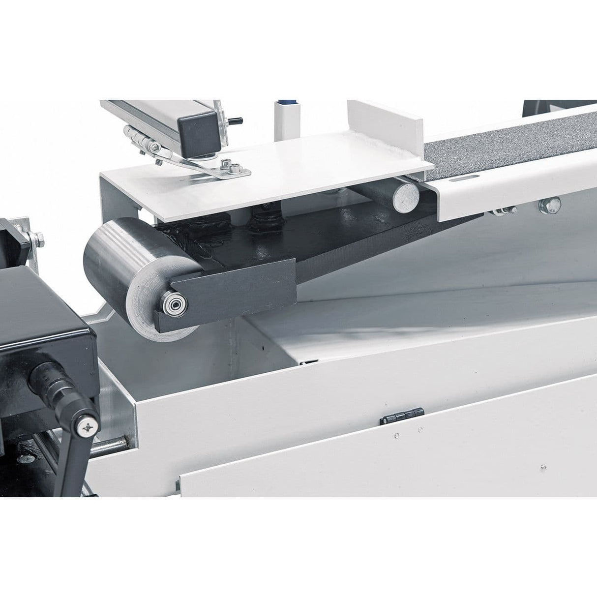 Bernardo KBR 100 x 2000 Duo Bandschleifer – 100 × 2000 mm Schleifband, Rohrvorrichtung Ø 20–76 mm, 2,5 kW (S1) Motor, 400 V Drehstrom, Gewicht 148 kg