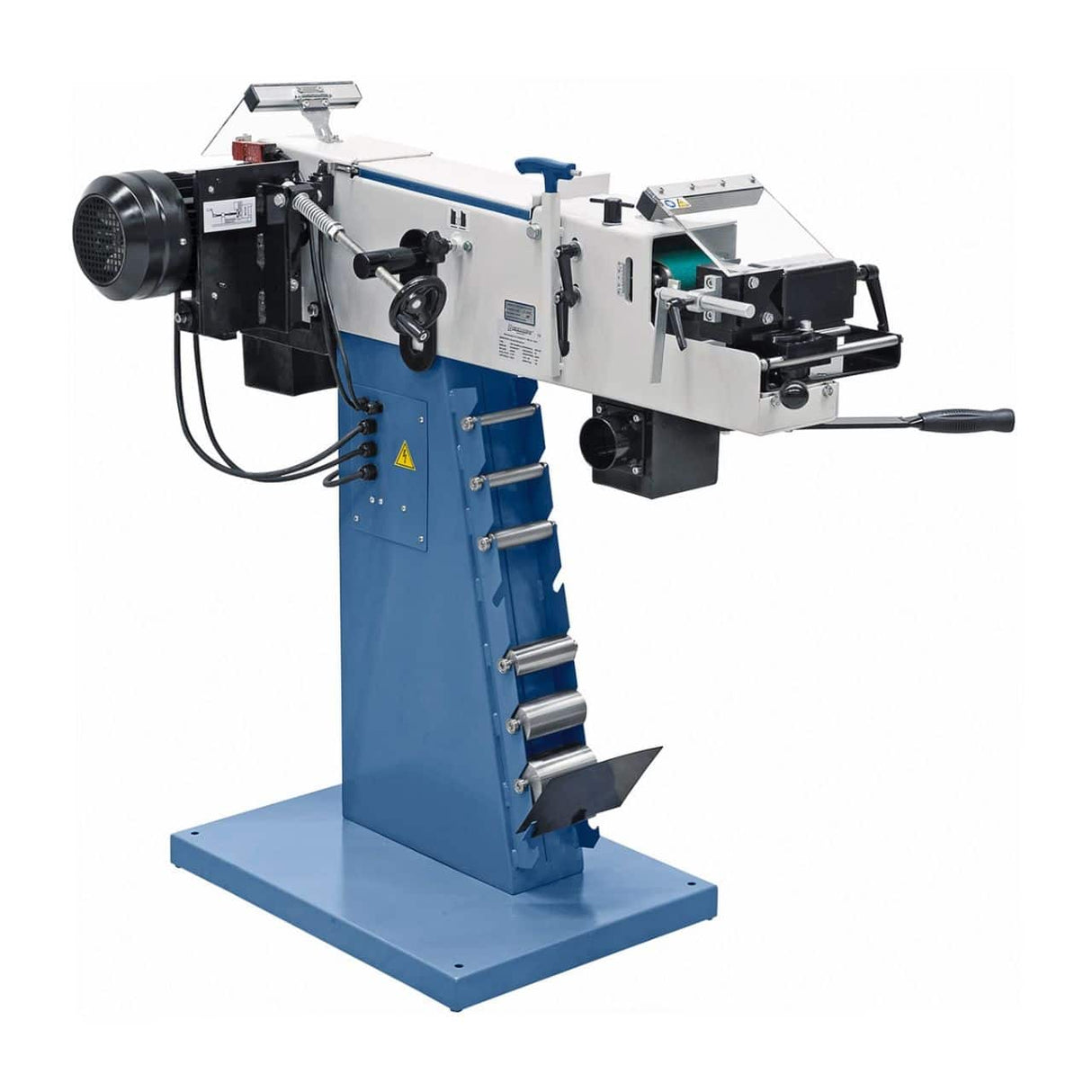 Bernardo KBR 100 x 2000 Duo Bandschleifer – 100 × 2000 mm Schleifband, Rohrvorrichtung Ø 20–76 mm, 2,5 kW (S1) Motor, 400 V Drehstrom, Gewicht 148 kg