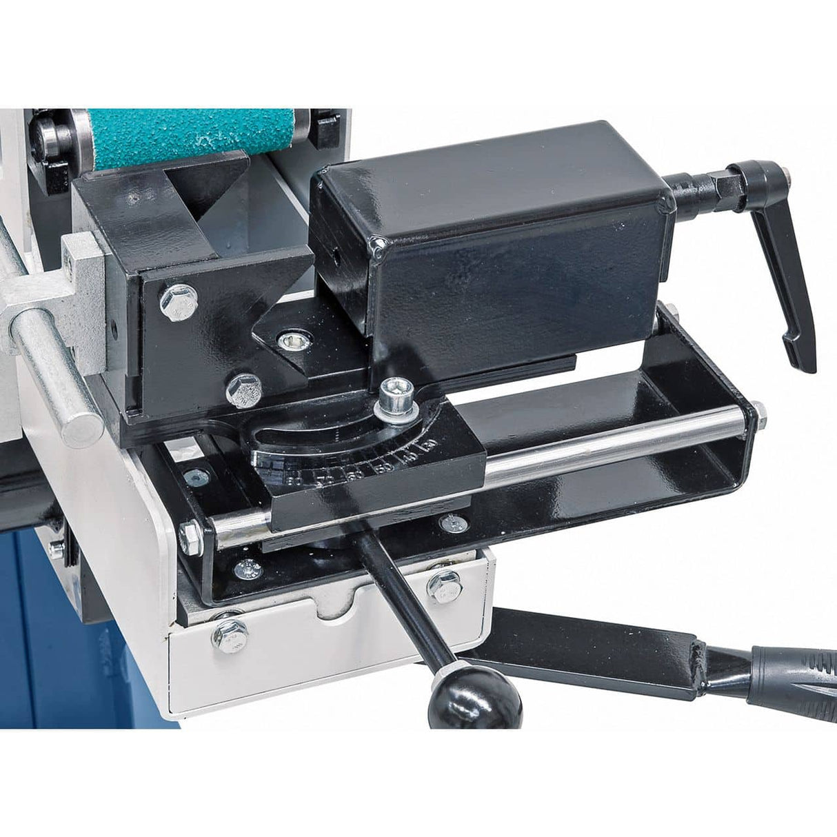Bernardo KBR 100 x 2000 Duo Bandschleifer – 100 × 2000 mm Schleifband, Rohrvorrichtung Ø 20–76 mm, 2,5 kW (S1) Motor, 400 V Drehstrom, Gewicht 148 kg