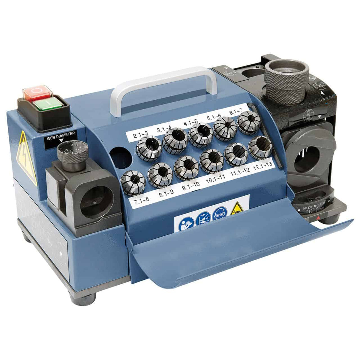 Affilatrice per punte da trapano Bernardo DG 13 MD – 230V con dispositivo assottigliamento
