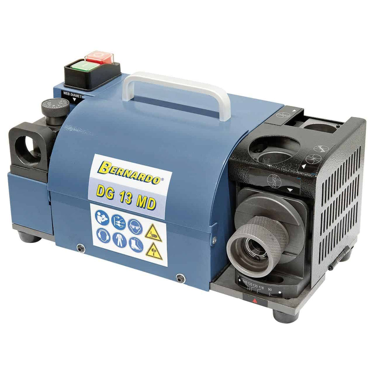 Affilatrice per punte da trapano Bernardo DG 13 MD – 230V con dispositivo assottigliamento
