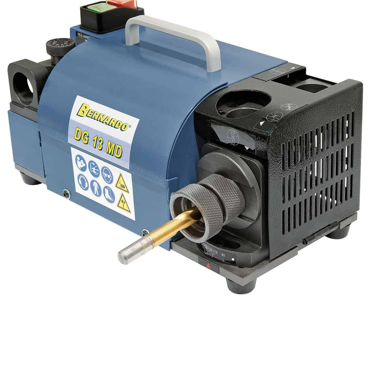 Affilatrice per punte da trapano Bernardo DG 13 MD – 230V con dispositivo assottigliamento