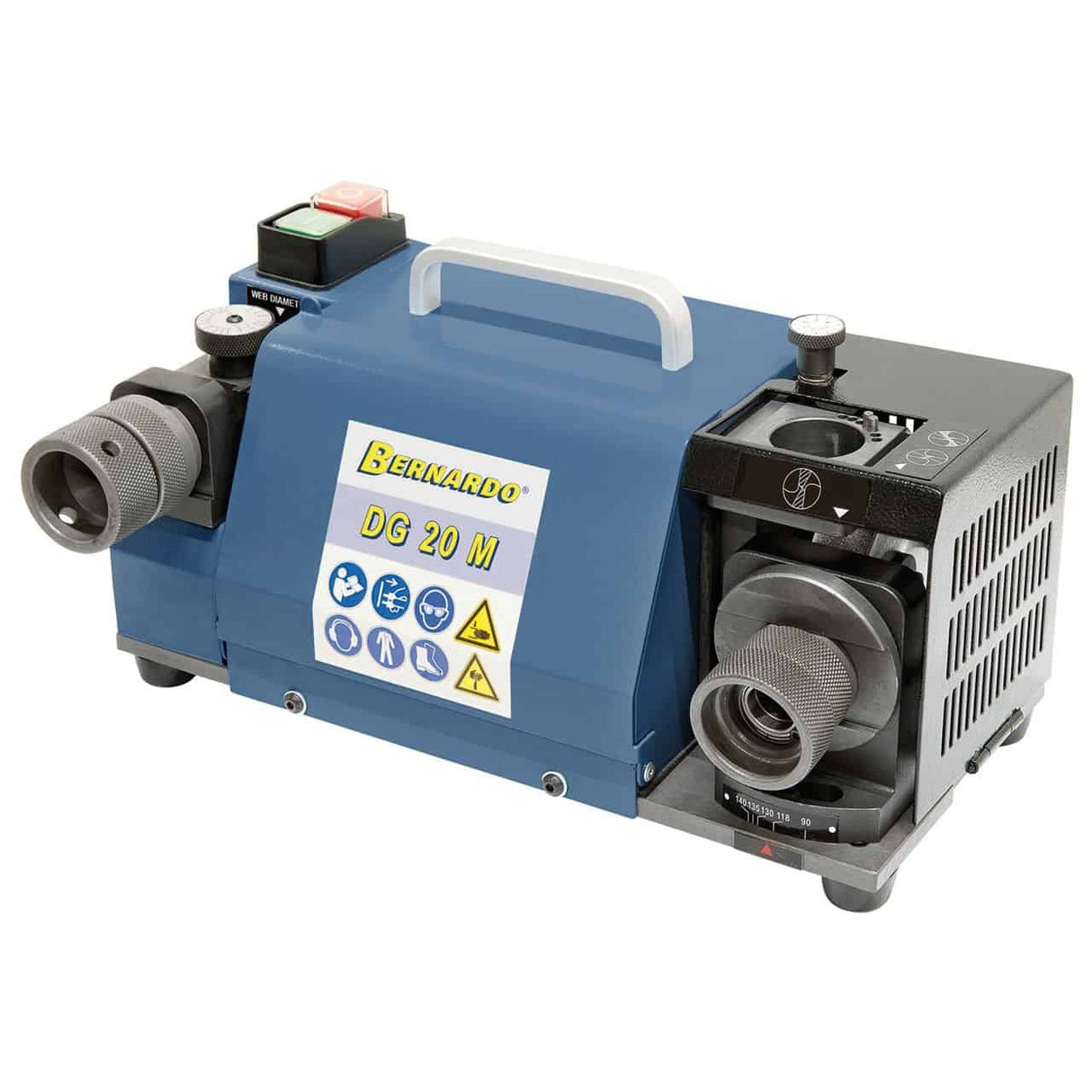 Affilatrice per punte da trapano Bernardo DG 20 M – Ø 2–20 mm con mola CBN, 230V