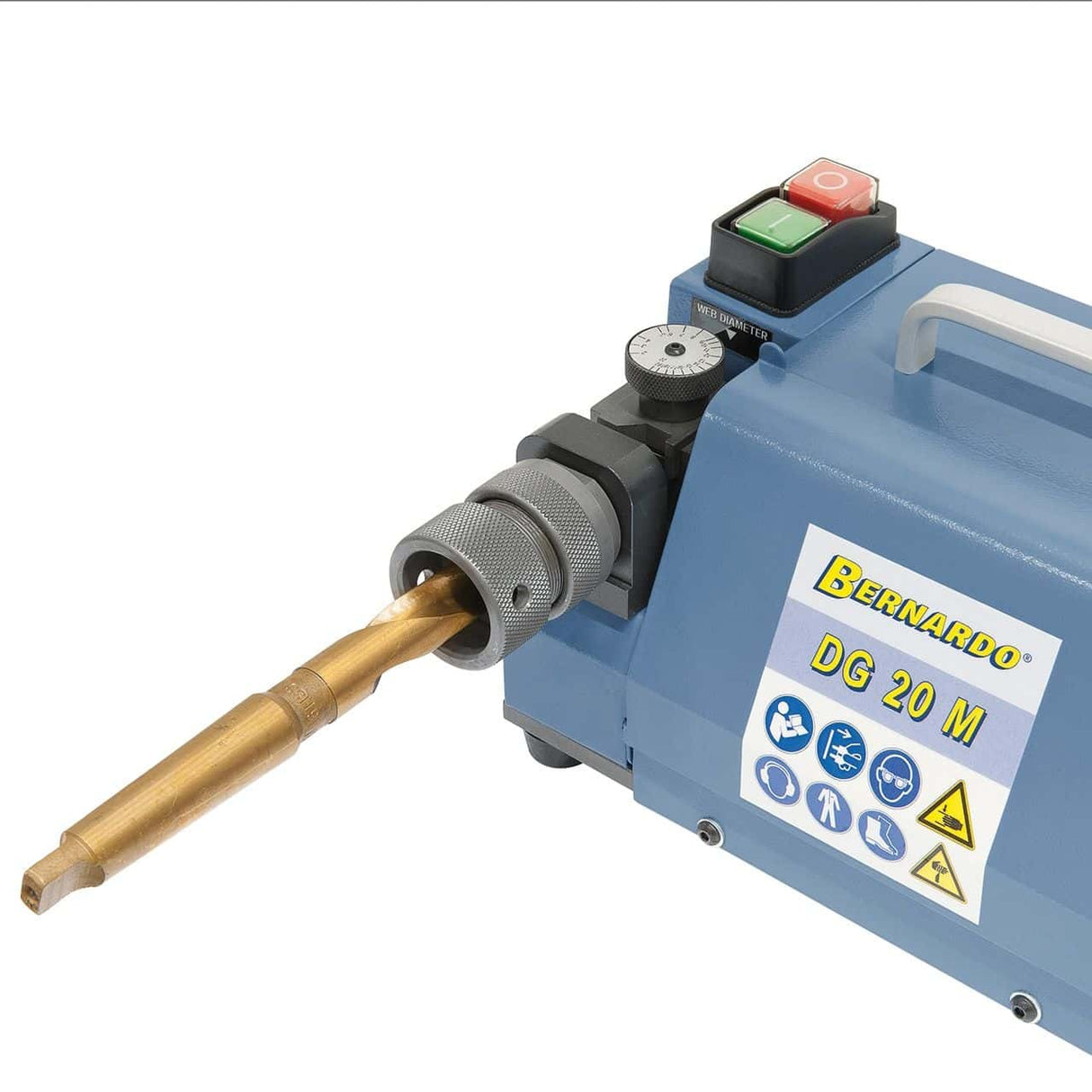 Affilatrice per punte da trapano Bernardo DG 20 M – Ø 2–20 mm con mola CBN, 230V