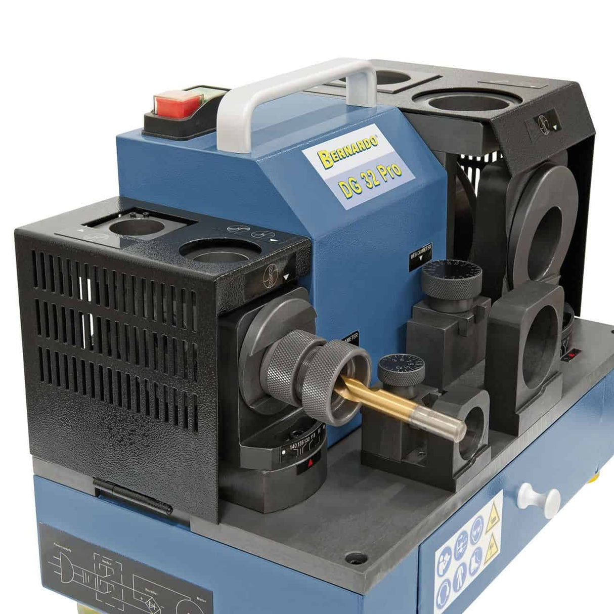 Affilatrice per punte da trapano Bernardo DG 32 Pro – Ø 2–32 mm, 230V