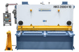 Hydraulische Tafelschere Bernardo HKS 2000 x 10 – 10 mm Blech, 2000 mm Schnitt