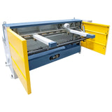 Cesoia a ghigliottina motorizzata Bernardo MTR 2560 × 2,5 mm NCC con supporto pneumatico