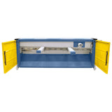 Cesoia a ghigliottina motorizzata Bernardo MTR 2560 × 2,5 mm NCC con supporto pneumatico