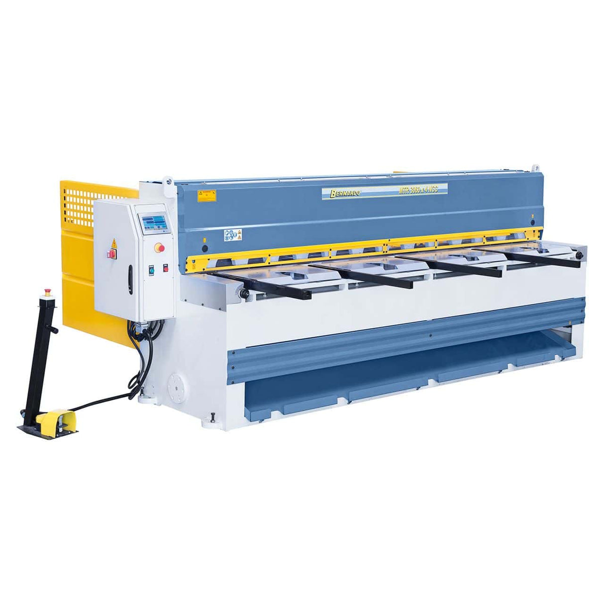 Bernardo MTR 1560 × 5 mm NCC motorisierte Guillotine-Schere mit pneumatischer Unterstützung