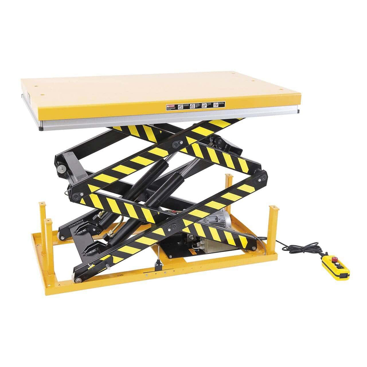 Bernardo SSHT 2000 D Industrie-Hubtisch – Tragfähigkeit 2.000 kg, Höhe 360–1.780 mm, 2,2 kW 400 V Drehstrommotor, Gewicht 295 kg