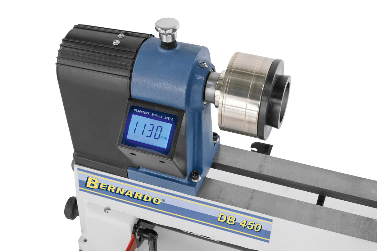 Bernardo DB 450 230V Holzdrehmaschine + M33 Selbstzentrierende Spannfutter