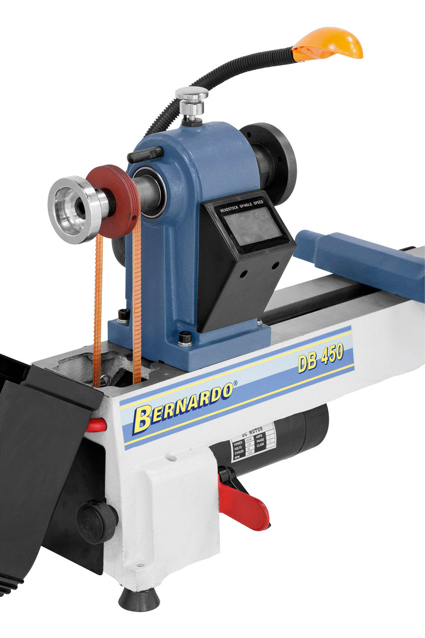 Bernardo DB 450 230V Holzdrehmaschine + M33 Selbstzentrierende Spannfutter