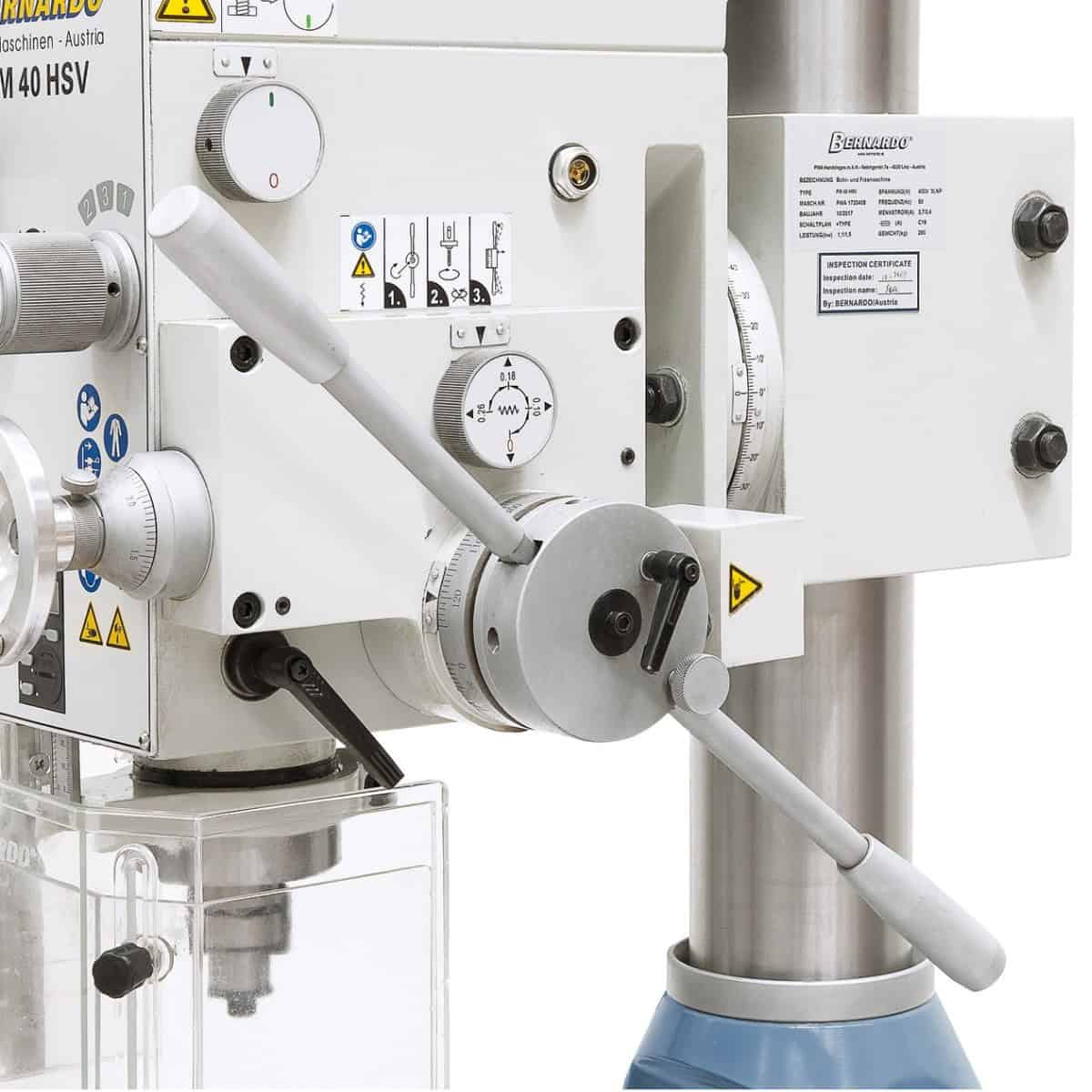 Bernardo FM 40 HSV Bohr-Fräsmaschine