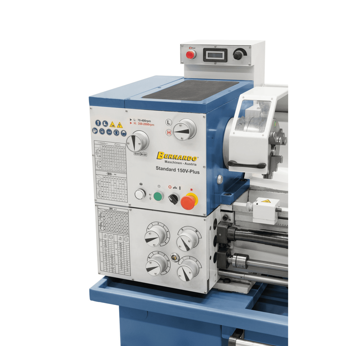 Bernardo Standard 150 V-Plus Drehmaschine mit elektronischem Variator