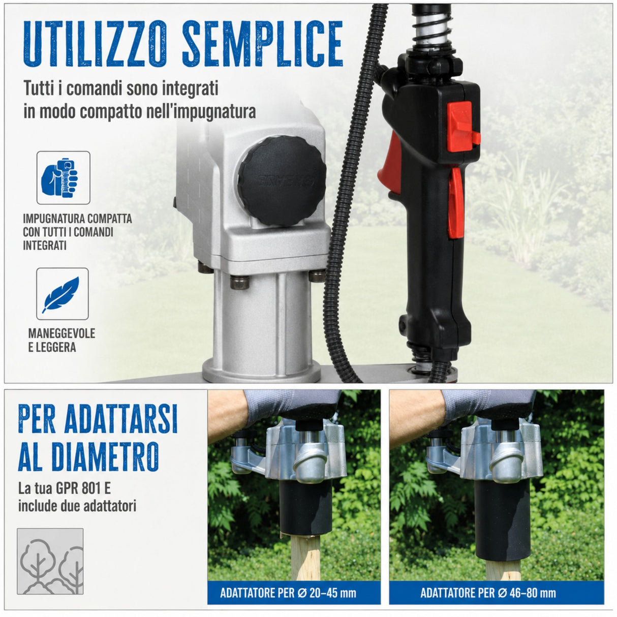 Battipalo Güde GPR 801 E - Benzina