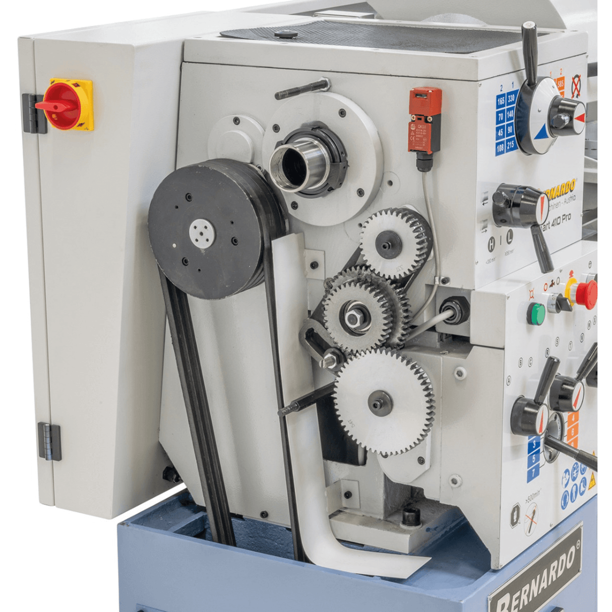 Bernardo Smart 410 x 1000 Pro Parallel-Metalldrehmaschine mit 3-Achsen-Digitalanzeige