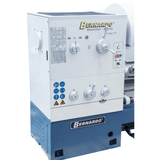 Bernardo Goliath 660 × 1.500 Industriedrehmaschine mit 3-Achs-Digitalanzeige ES-12 V – Spitzenweite 1.500 mm, Ø 660 mm am Bett, Spindelbohrung Ø 105 mm D1-8, 9-kW-Motor mit CE-Magnetbremse, Gewicht 3.630 kg