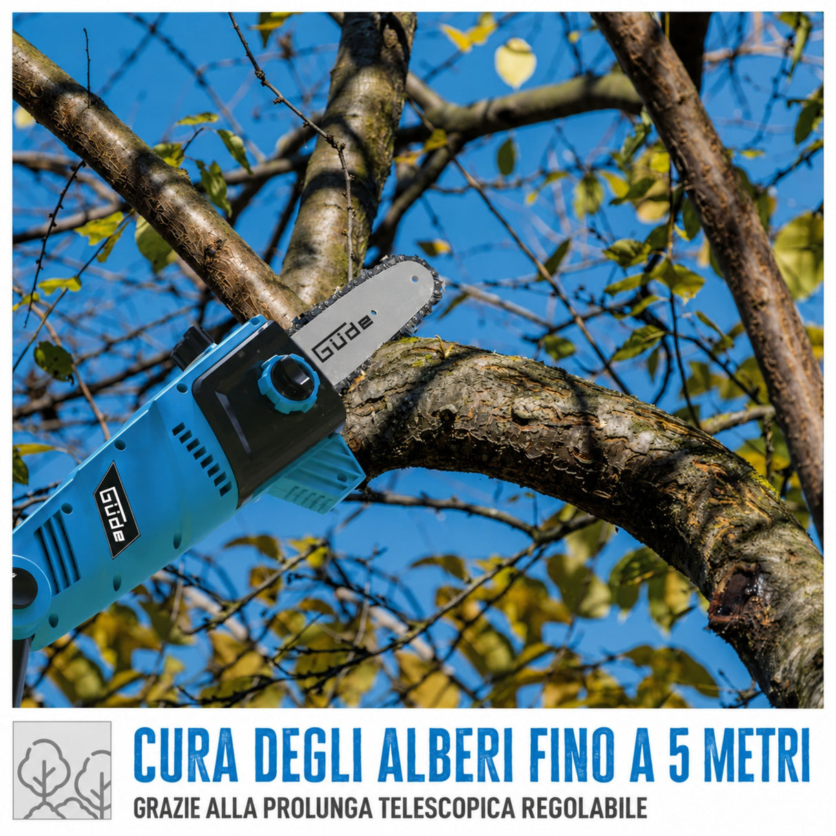 Motosega a Stelo Elettrico Güde GAK 7118.1
