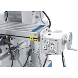 Bernardo UWF 90-1270 Universalfräsmaschine – ISO 40, Doppelspindel, 1270 × 280 mm Tisch, 0,85/1,5 kW Vertikalmotor, 3-Achsen-Digitalanzeige