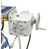 Bernardo UWF 80 E Vario Universalfräsmaschine – ISO 40, Vertikalspindel mit variabler Drehzahl (Delta-Frequenzumrichter), 3-Achsen-Digitalanzeige ES-12 H