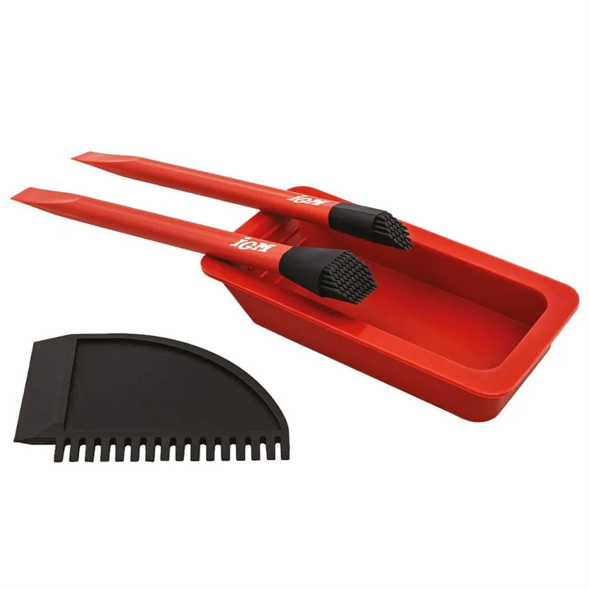 Silikon-Leimpinsel-Set – 24 mm und 13 mm + Spachtel